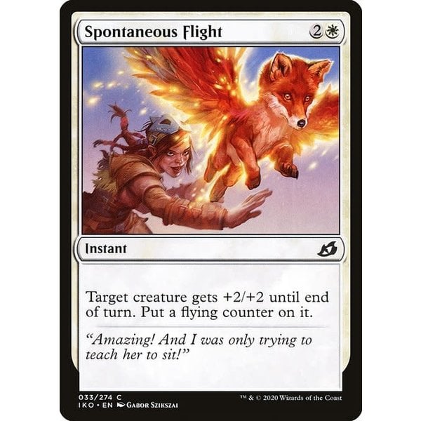Magic: The Gathering Spontaneous Flight (033) Lightly Played