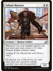 Magic: The Gathering Valiant Rescuer (036) Lightly Played