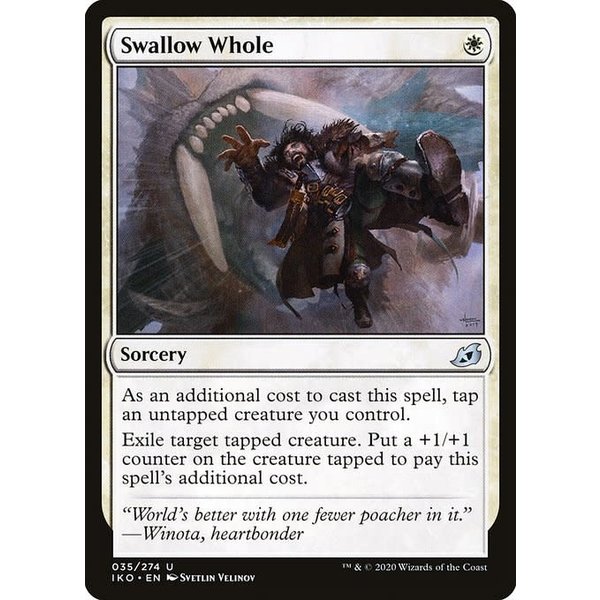 Magic: The Gathering Swallow Whole (035) Lightly Played