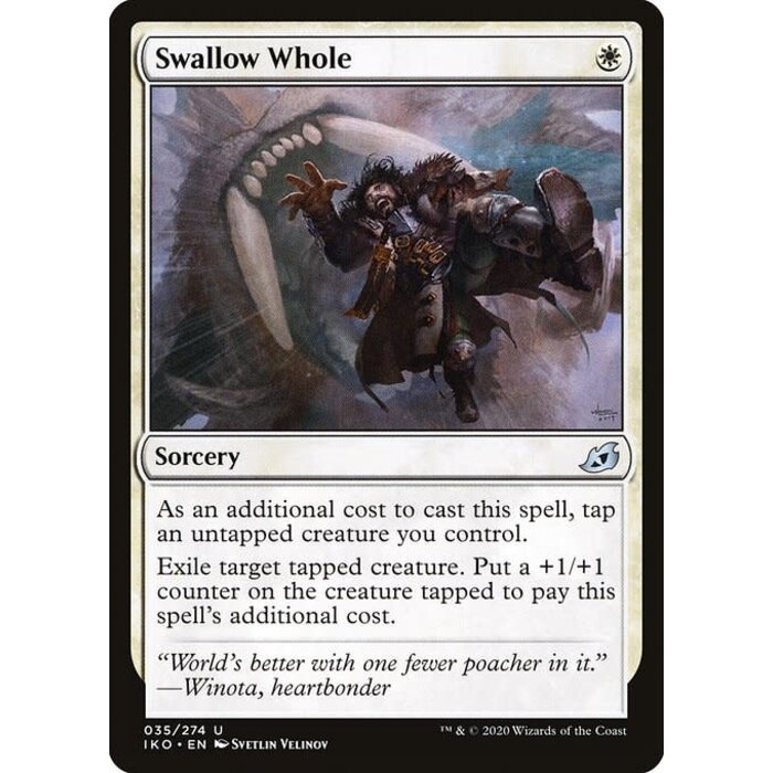 Magic: The Gathering Swallow Whole (035) Lightly Played