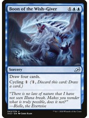 Magic: The Gathering Boon of the Wish-Giver (043) Lightly Played