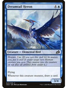 Magic: The Gathering Dreamtail Heron (047) Near Mint Foil