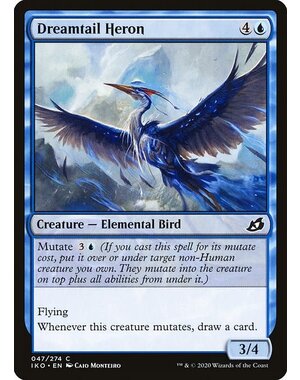Magic: The Gathering Dreamtail Heron (047) Near Mint Foil