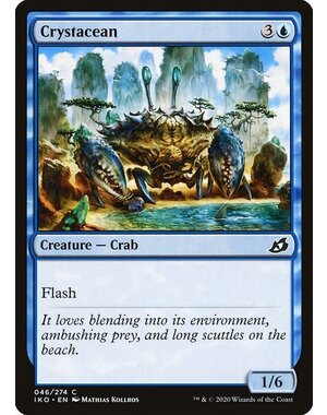 Magic: The Gathering Crystacean (046) Moderately Played Foil - Japanese
