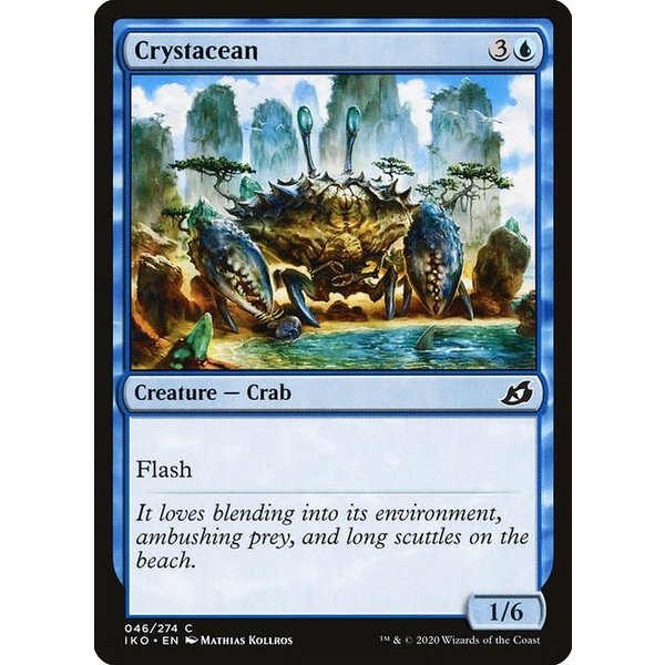 Magic: The Gathering Crystacean (046) Moderately Played Foil - Japanese