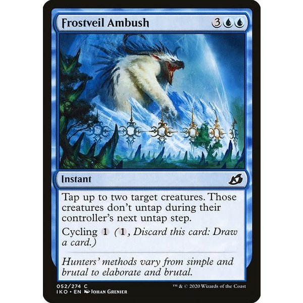 Magic: The Gathering Frostveil Ambush (052) Lightly Played