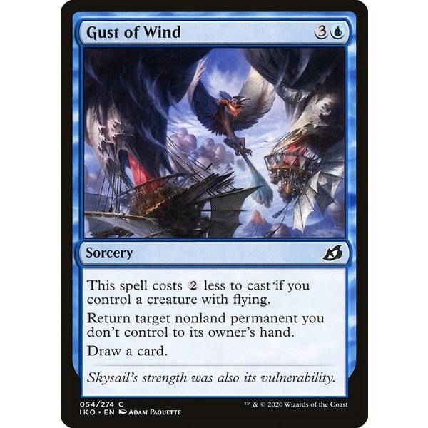 Magic: The Gathering Gust of Wind (054) Lightly Played