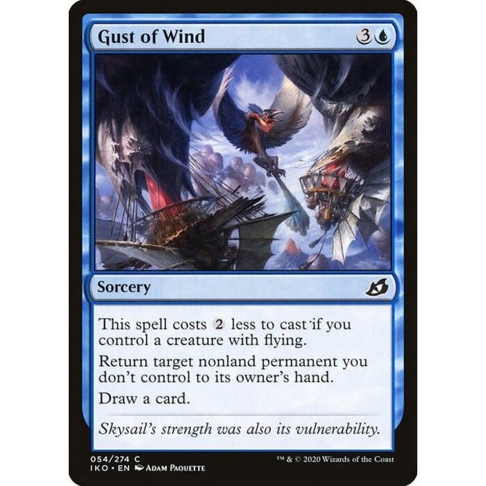 Magic: The Gathering Gust of Wind (054) Lightly Played