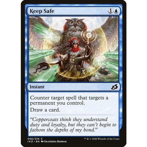 Magic: The Gathering Keep Safe (056) Lightly Played Foil