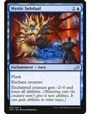 Magic: The Gathering Mystic Subdual (057) Lightly Played