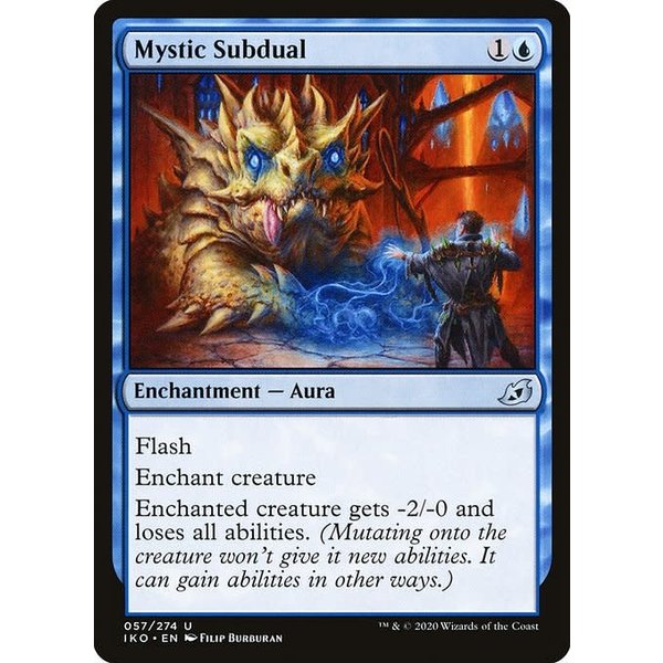 Magic: The Gathering Mystic Subdual (057) Lightly Played