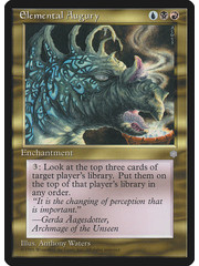 Magic: The Gathering Elemental Augury (286) Moderately Played