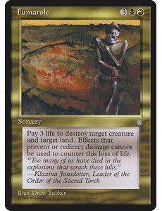 Magic: The Gathering Fumarole (291) Lightly Played