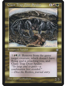 Magic: The Gathering Giant Trap Door Spider (293) Moderately Played