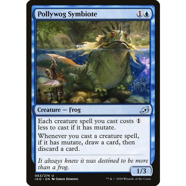 Magic: The Gathering Pollywog Symbiote (063) Lightly Played Foil - Japanese
