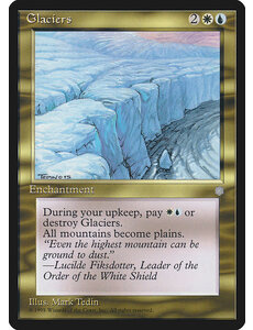 Magic: The Gathering Glaciers (294) Lightly Played