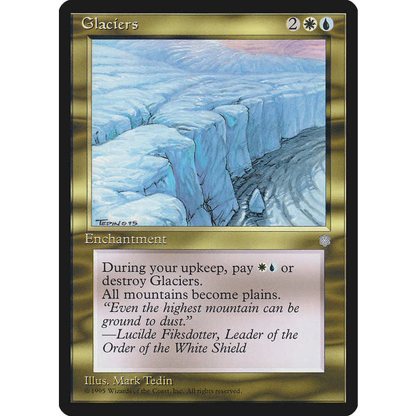 Magic: The Gathering Glaciers (294) Lightly Played