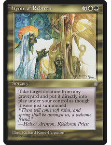 Magic: The Gathering Hymn of Rebirth (295) Lightly Played