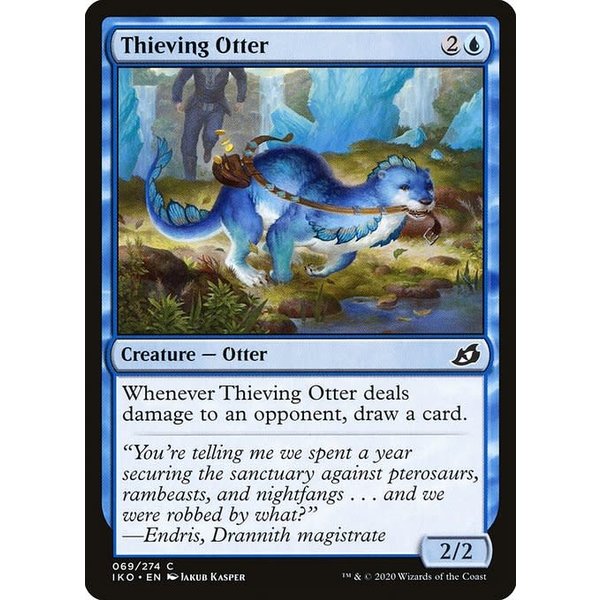 Magic: The Gathering Thieving Otter (069) Lightly Played