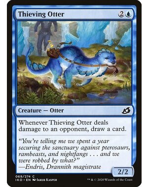 Magic: The Gathering Thieving Otter (069) Lightly Played Foil
