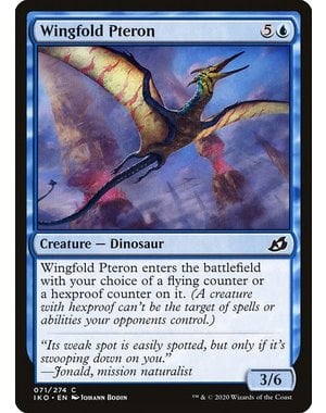 Magic: The Gathering Wingfold Pteron (071) Lightly Played