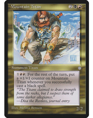 Magic: The Gathering Mountain Titan (299) Lightly Played