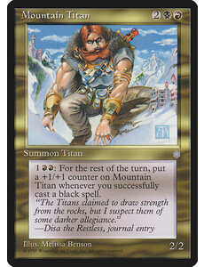Magic: The Gathering Mountain Titan (299) Moderately Played