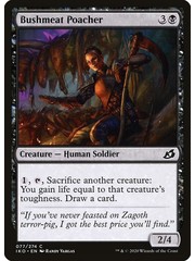 Magic: The Gathering Bushmeat Poacher (077) Lightly Played