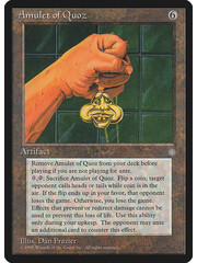 Magic: The Gathering Amulet of Quoz (308) Moderately Played