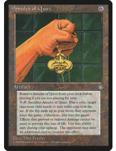 Magic: The Gathering Amulet of Quoz (308) Moderately Played