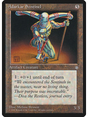 Magic: The Gathering Adarkar Sentinel (306) Moderately Played