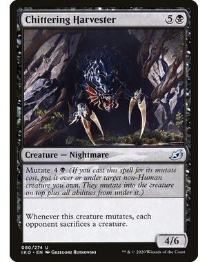 Magic: The Gathering Chittering Harvester (080) Lightly Played