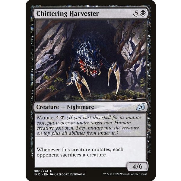 Magic: The Gathering Chittering Harvester (080) Lightly Played