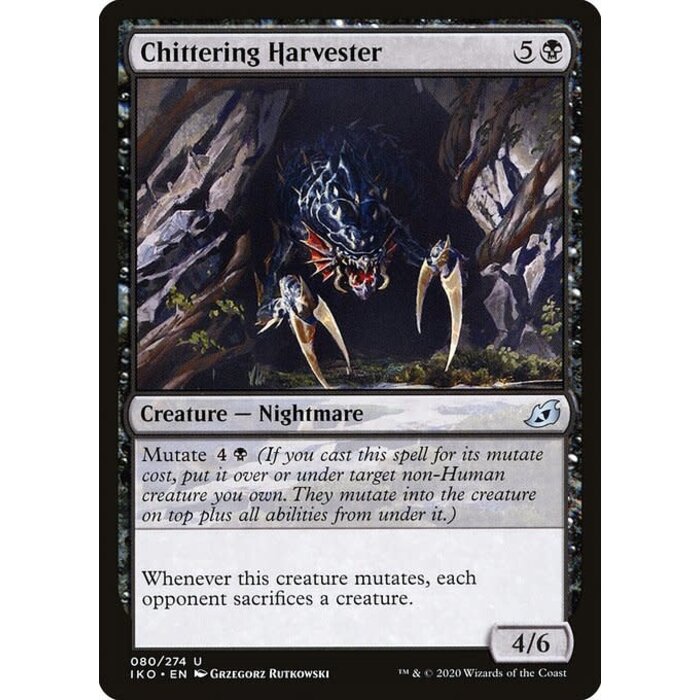 Magic: The Gathering Chittering Harvester (080) Lightly Played
