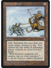Magic: The Gathering Arcum's Sleigh (309) Lightly Played