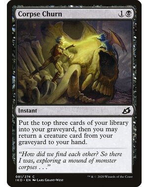 Magic: The Gathering Corpse Churn (081) Lightly Played