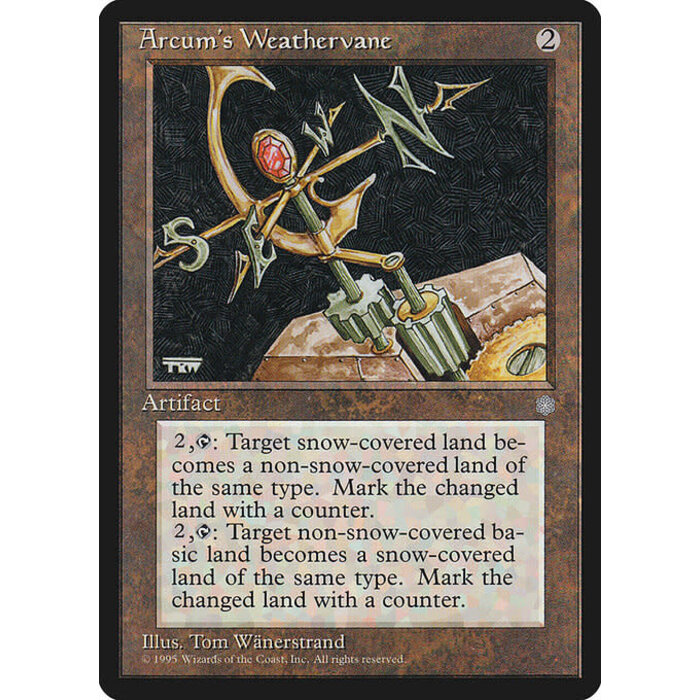 Magic: The Gathering Arcum's Weathervane (310) Moderately Played