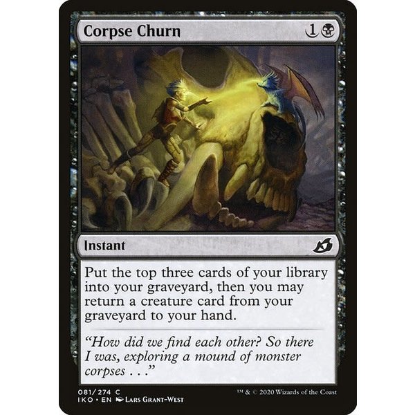 Magic: The Gathering Corpse Churn (081) Lightly Played Foil