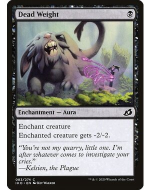 Magic: The Gathering Dead Weight (083) Lightly Played