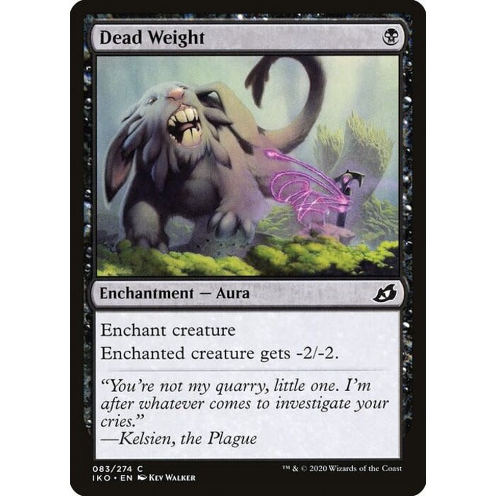 Magic: The Gathering Dead Weight (083) Lightly Played