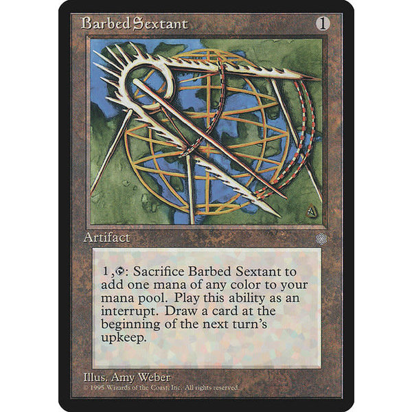 Magic: The Gathering Barbed Sextant (312) Heavily Played
