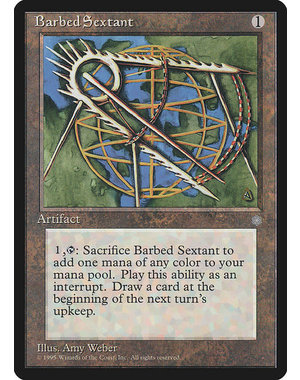 Magic: The Gathering Barbed Sextant (312) Lightly Played