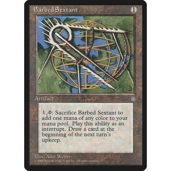 Magic: The Gathering Barbed Sextant (312) Lightly Played