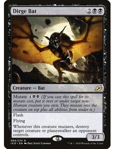 Magic: The Gathering Dirge Bat (084) Near Mint Foil - Japanese