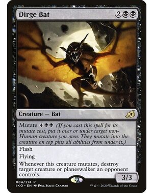 Magic: The Gathering Dirge Bat (084) Near Mint Foil - Japanese