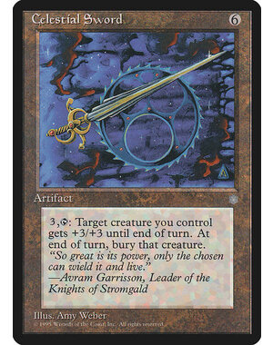 Magic: The Gathering Celestial Sword (314) Lightly Played