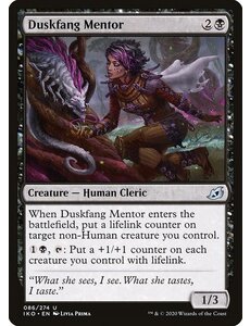 Magic: The Gathering Duskfang Mentor (086) Lightly Played
