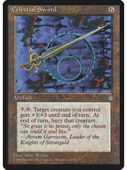 Magic: The Gathering Celestial Sword (314) Moderately Played
