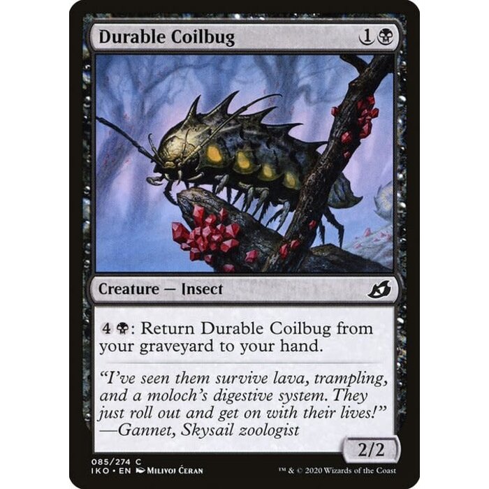 Magic: The Gathering Durable Coilbug (085) Lightly Played