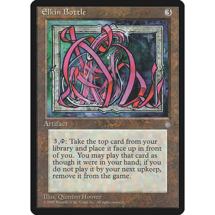 Magic: The Gathering Elkin Bottle (317) Moderately Played
